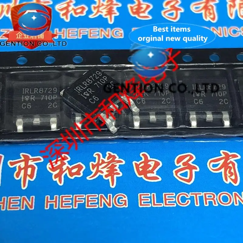 10Pcs IRLR8729 To-252 30V 58A In Sotck 100% Nieuwe En Originele