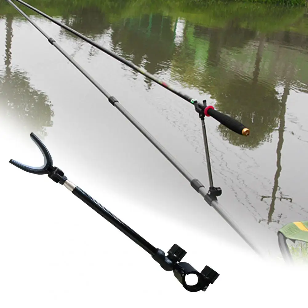 Anti-Scratch Fishing Pole Turret Bracket High Stability Fishing Rod Rest Anti-slip Fishing Rod Bracket Angling Tools
