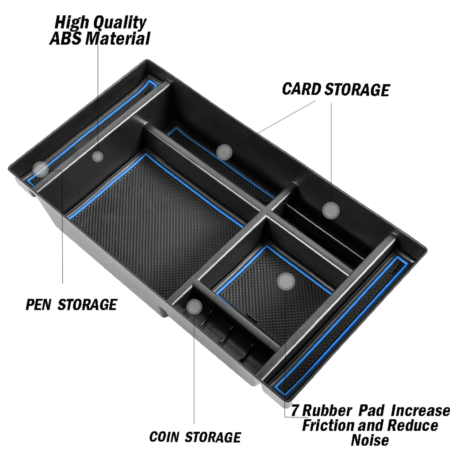 

Car armrest box storage box FOR Silverado 1500 GMC Automotive interior modification Automotive spare parts