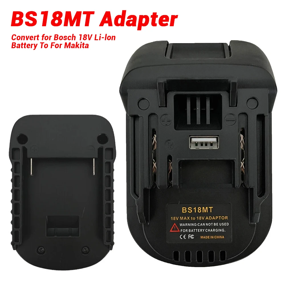DM18M BS18MT EIN18MT Batterieadapter für Dewalt&Milwaukee/Bosch/Einhell Batteriekonverter für Makita 18V Elektrowerkzeuge – Detail 3
