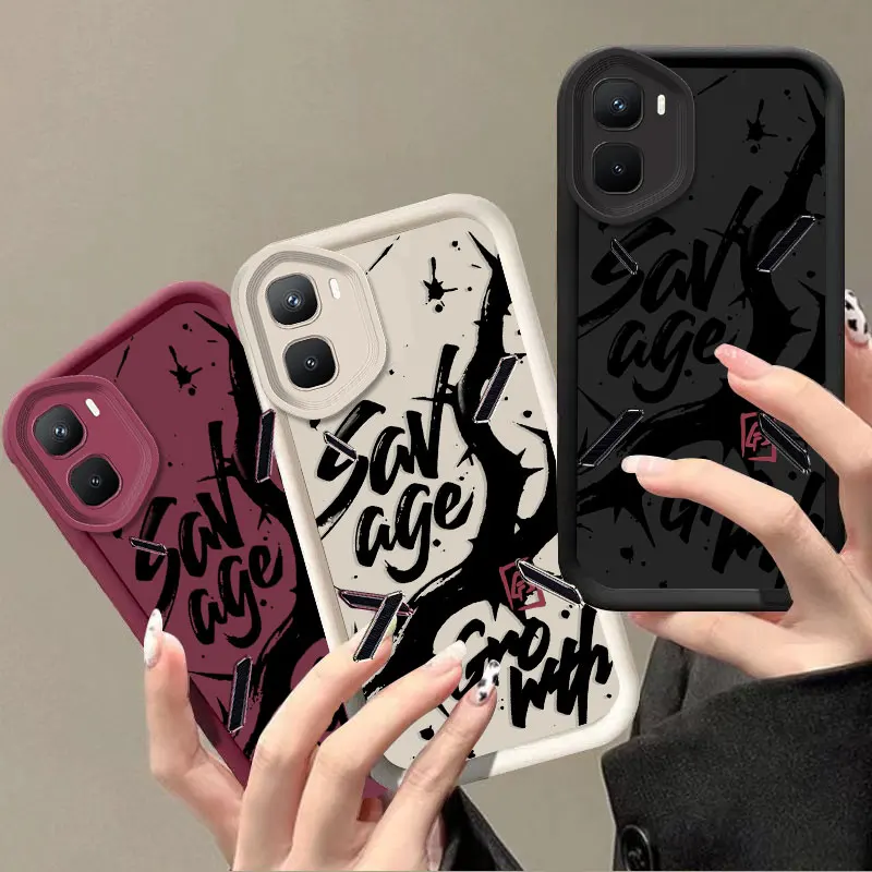 Flexible Silicone Case For Infinix GT 50 Pro GT 30 Protective Cover Shockrpoof Paint Print Pattern Funda