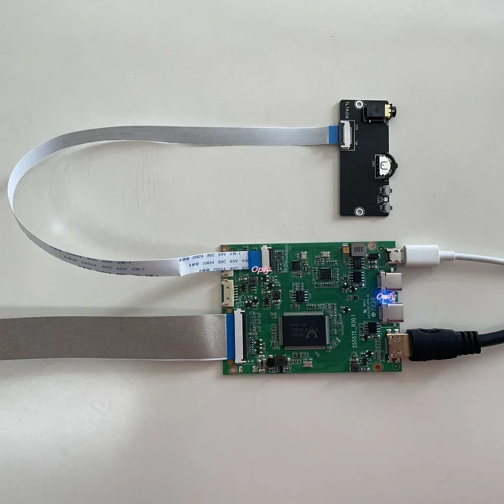 Placa Controladora Compatível com Mini HDMI, Painel LED, IPS e EDP, Tipo-C, USB, Tela de 15,6 ", 1920x1080, Compatível com PC, PS, X360, Laptop, Raspberry, novo