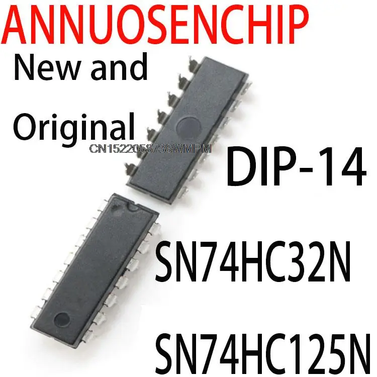 100PCS New and Original IC DIP-16 SN74HC157N SN74HC174N SN74HC148N SN74HC139N DIP-14 SN74HC32N SN74HC125N DIP-20 SN74HC244N