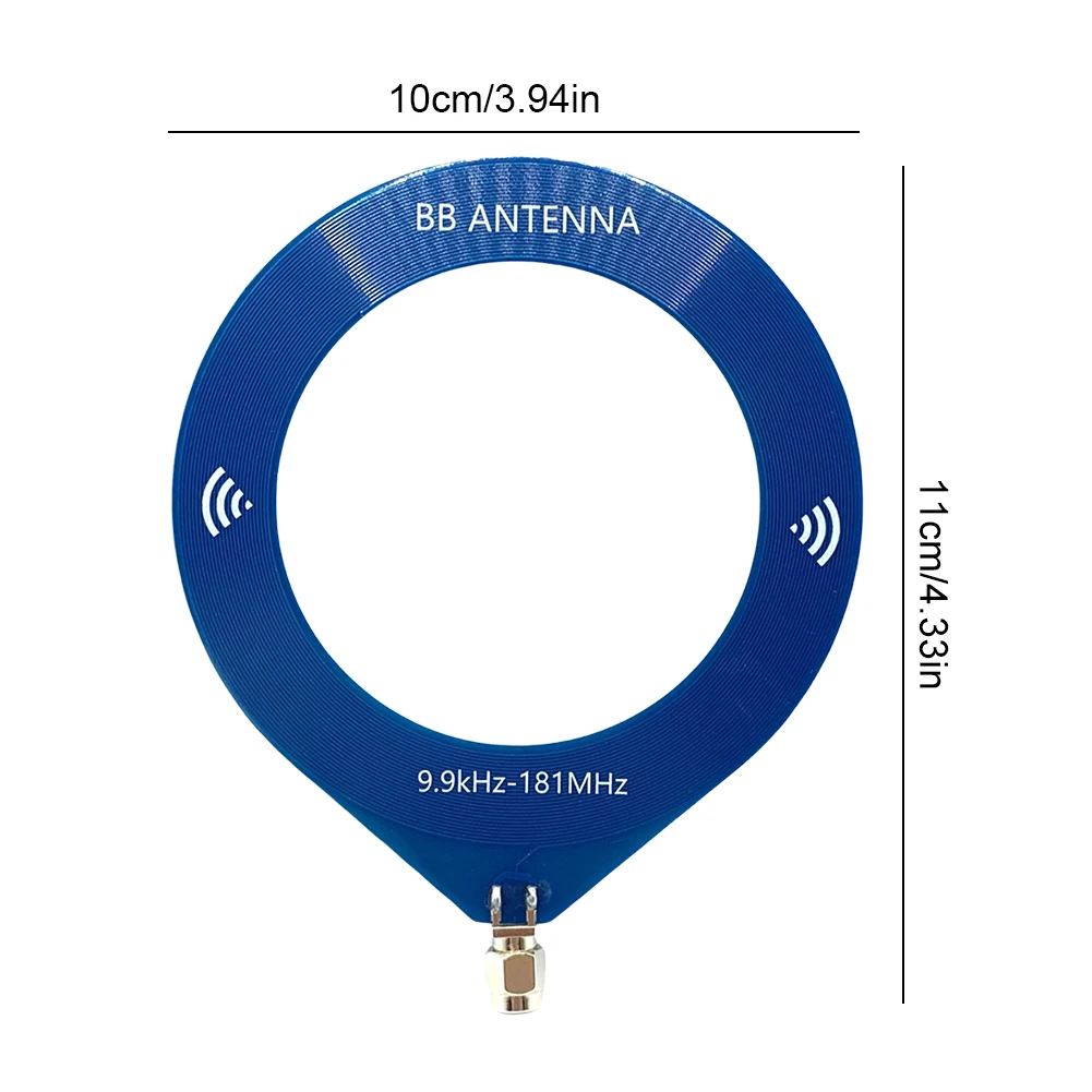 

10khz-180mhz Donut MW/SW Antenna Medium Wave Shortwave Antenna Donut WB Antenna for All Models of Radios Walkie Talkies SDR
