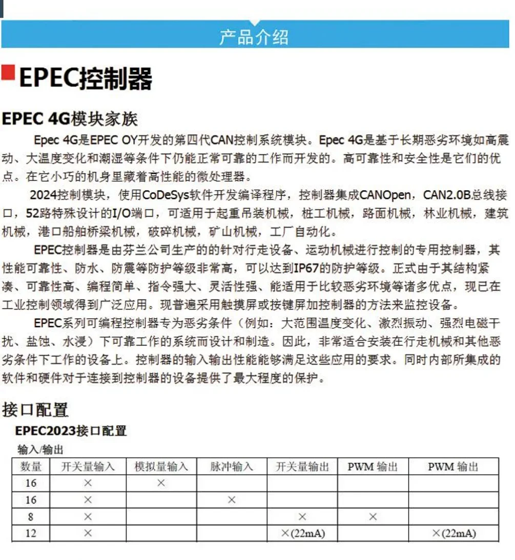 EPEC2023 EPEC2024 Controller EPEC 2024 2023