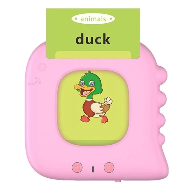 Y4qa Kids Reading Machine con cartelloni flash parlanti, Speaker per lettura per bambini per bambini apprendimento