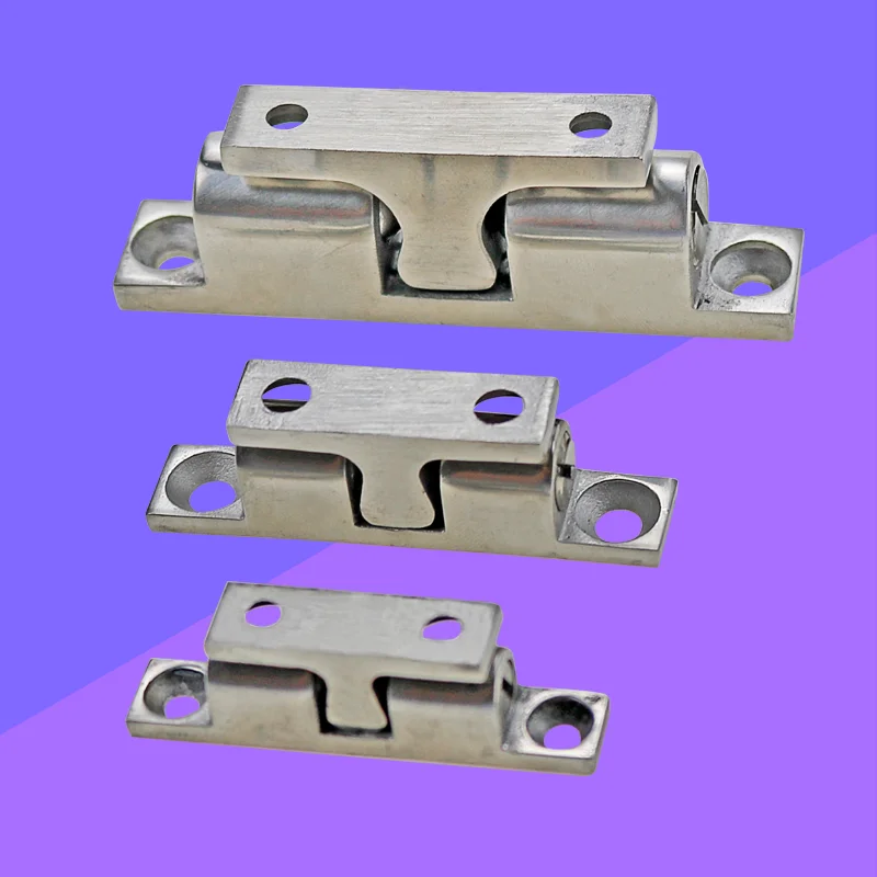 304 Stainless Steel Spherical Lock with Spring Buckle Mirror Finish for Industrial Equipment And Door Locks