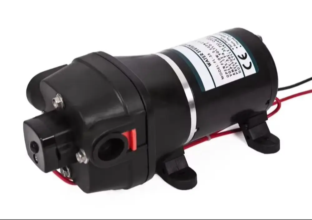 SOVOFLO SDP-35B Electric Water Pump DC 24V High Flow Diaphragm Pump 12.5LPM for water supply/water dispensing/water delivery