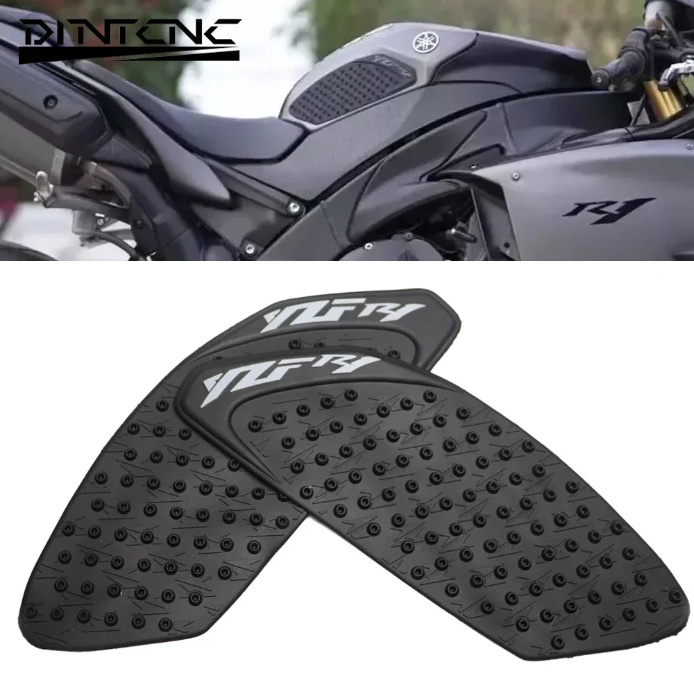 Motorcycle Sticker For YAMAHA YZF-R1 2009-2014 Protector Anti Slip Tank Pad Gas Knee Grip Traction Side YZFR1 Accessories