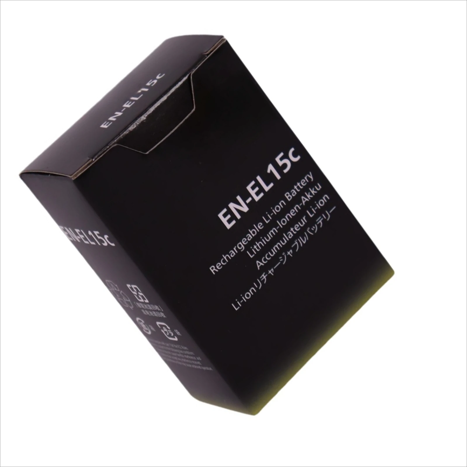 Fully Decoded EN-EL15c Battery 2280mAh for Nikon Z8 Z7 D850 D780 D750 DSLR Mirrorless Camera High Capacity Lithium Ion Battery