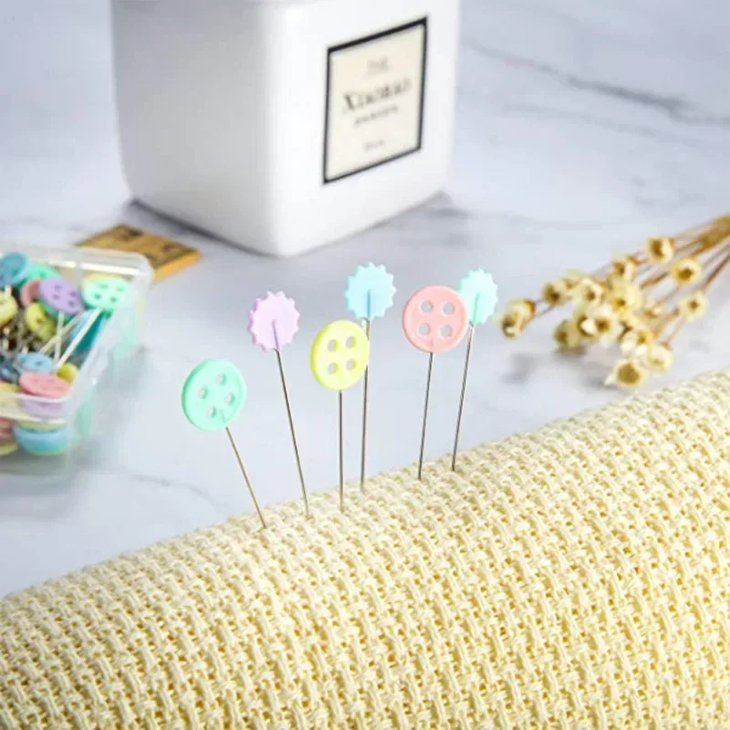 50 قطعة دليل تحديد المواقع إبرة دبوس على شكل الخياطة والتطريز خليط أدوات تحديد إبرة اليدوية DIY بها بنفسك الملحقات