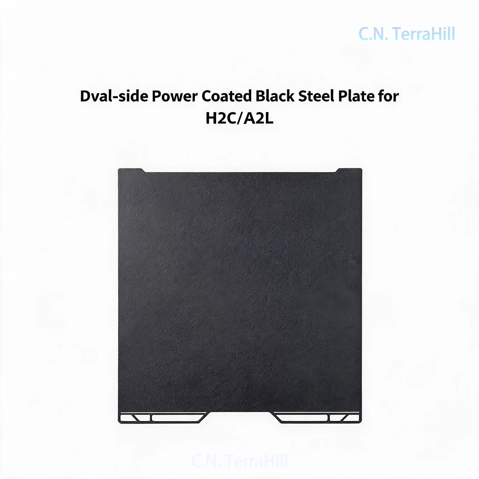 Double-Sided PEI Powder Coated Build Plate for 3D Printer Easy Part Removal Compatible with Bambu Lab A2L H2C