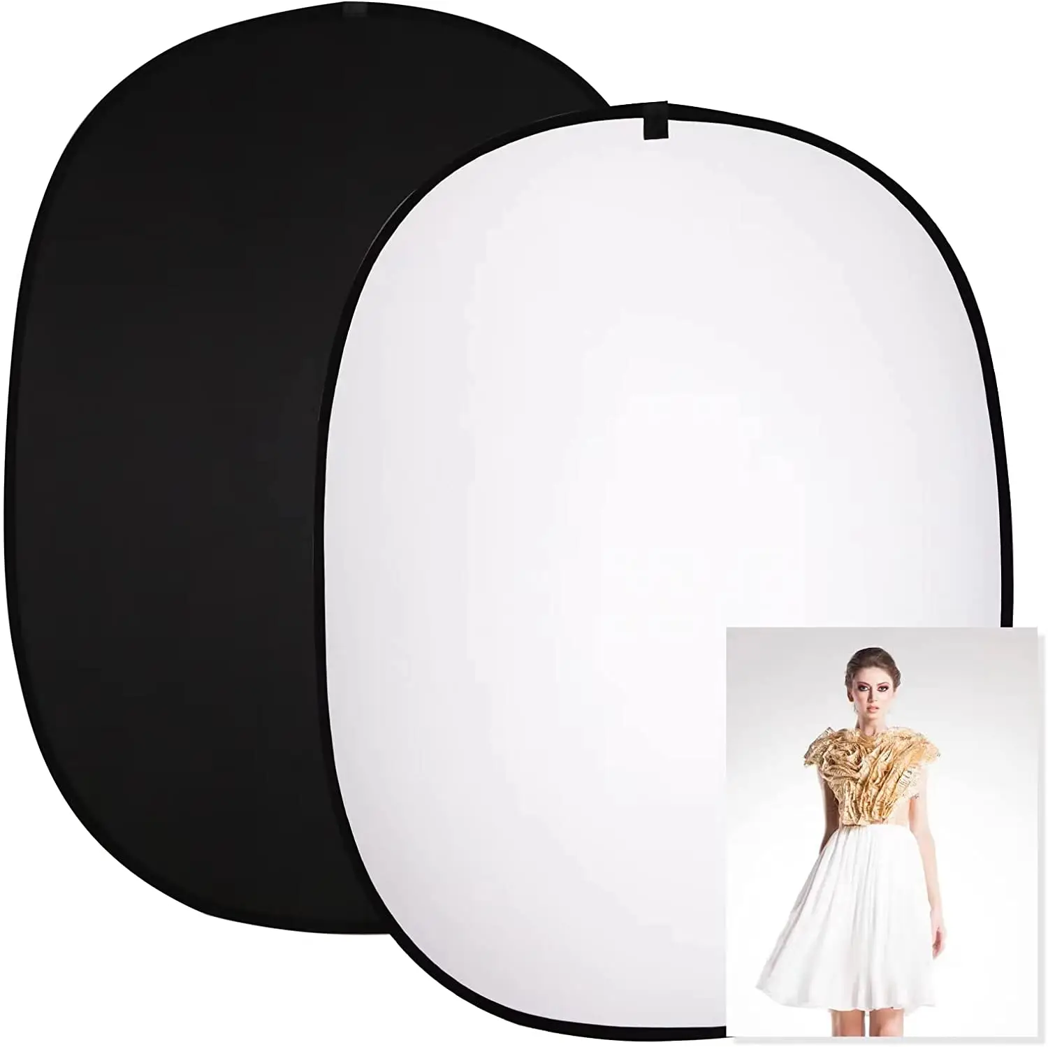 Photography Reflector Portable Chromakey Backdrop Green Screen Background Backdrops For YouTube Video Studio 120x180cm 2 in 1