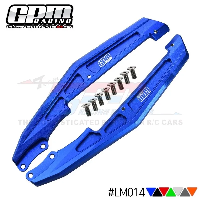 LOSI 1/18 Mini-T 2.0 2WD Stadium Truck aluminum alloy left and right outer wing guards parts