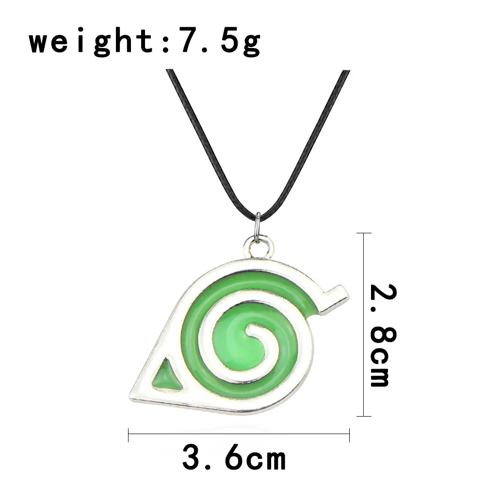Akatsuki Red Cloud Alloy Pendant Necklace — product detail
