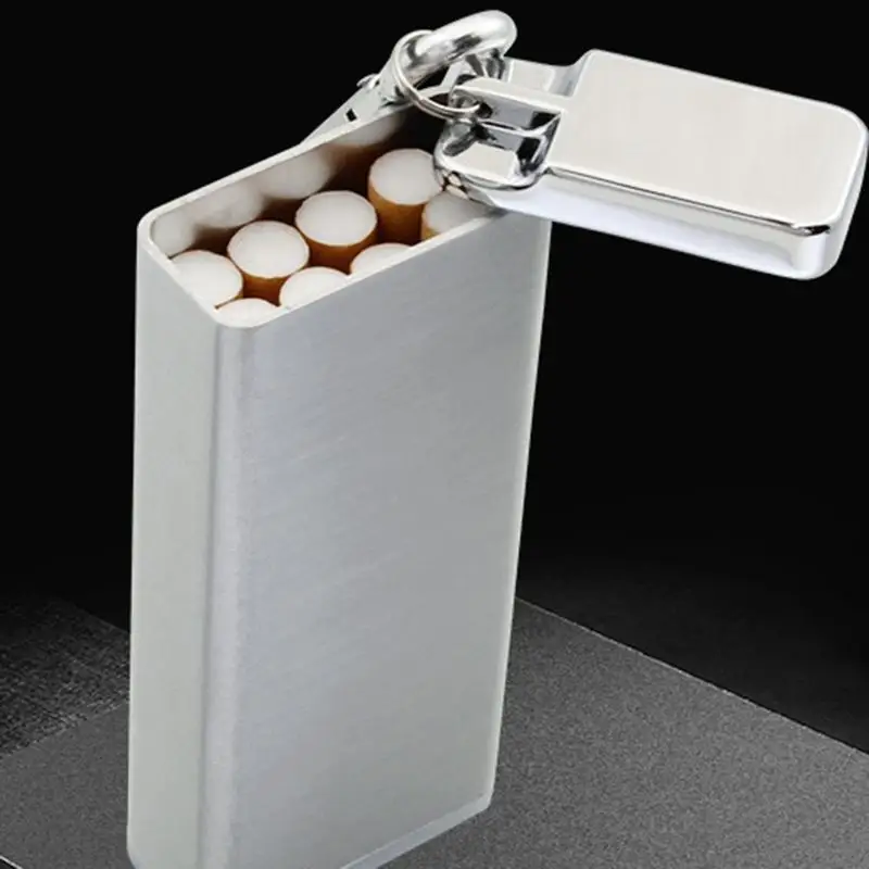 Y51B Hard Smoking Moisture Proof and Scratch Resistant Black Silver Smoking Cases Dispensers King Size Regular