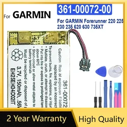 150mAh Battery 361-00072-00 For GARMIN Forerunner 220 225 230 235 620 630 735XT