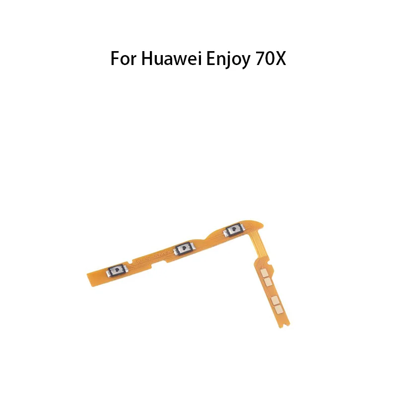 Power On Off Volume Button Key Flex Cable Replacement For Huawei Enjoy 70X