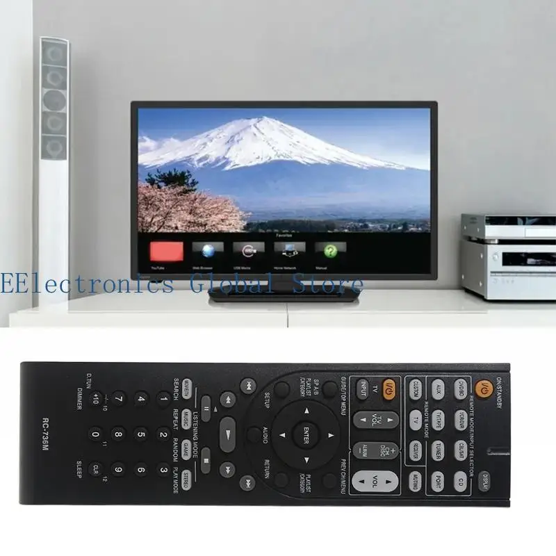 462B RC 736M Control remoto para sistema cine en casa HT-R570 HT-S5200 HT-S5200B