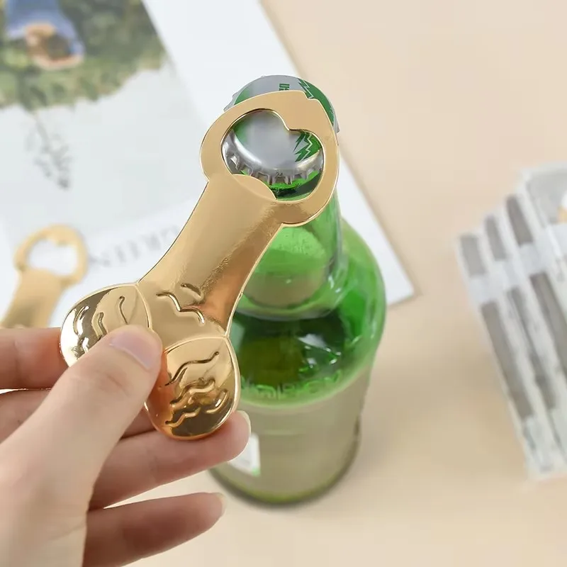 Alloy Funny Penis Beer Opener Bridal Shower Wedding Drink Lid Remover Bottle Openers Hen Night Favor Party Gift