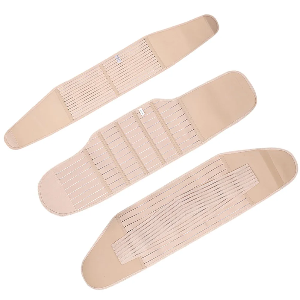 

Комплект из 3 послеродовых бандажей для живота: профессиональные, легкие, безопасные, практичные, эластичные, устойчивые к деформации.