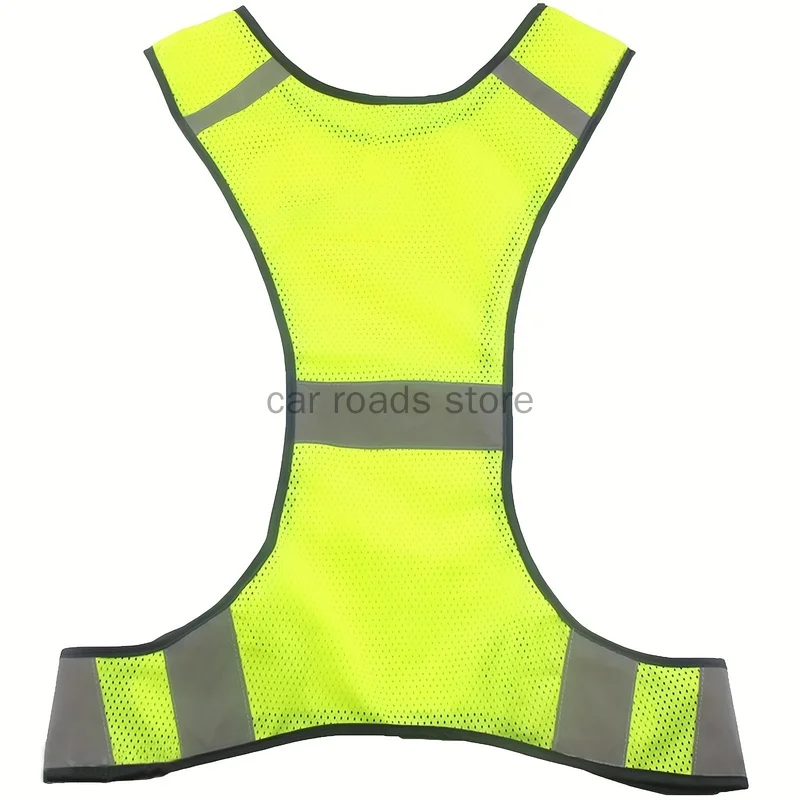 Reflective Vest Walking Lightweight Adjustable 360 High Visibility Vest Motorcycle Gear Jogging Cycling Walkers Runners Biking