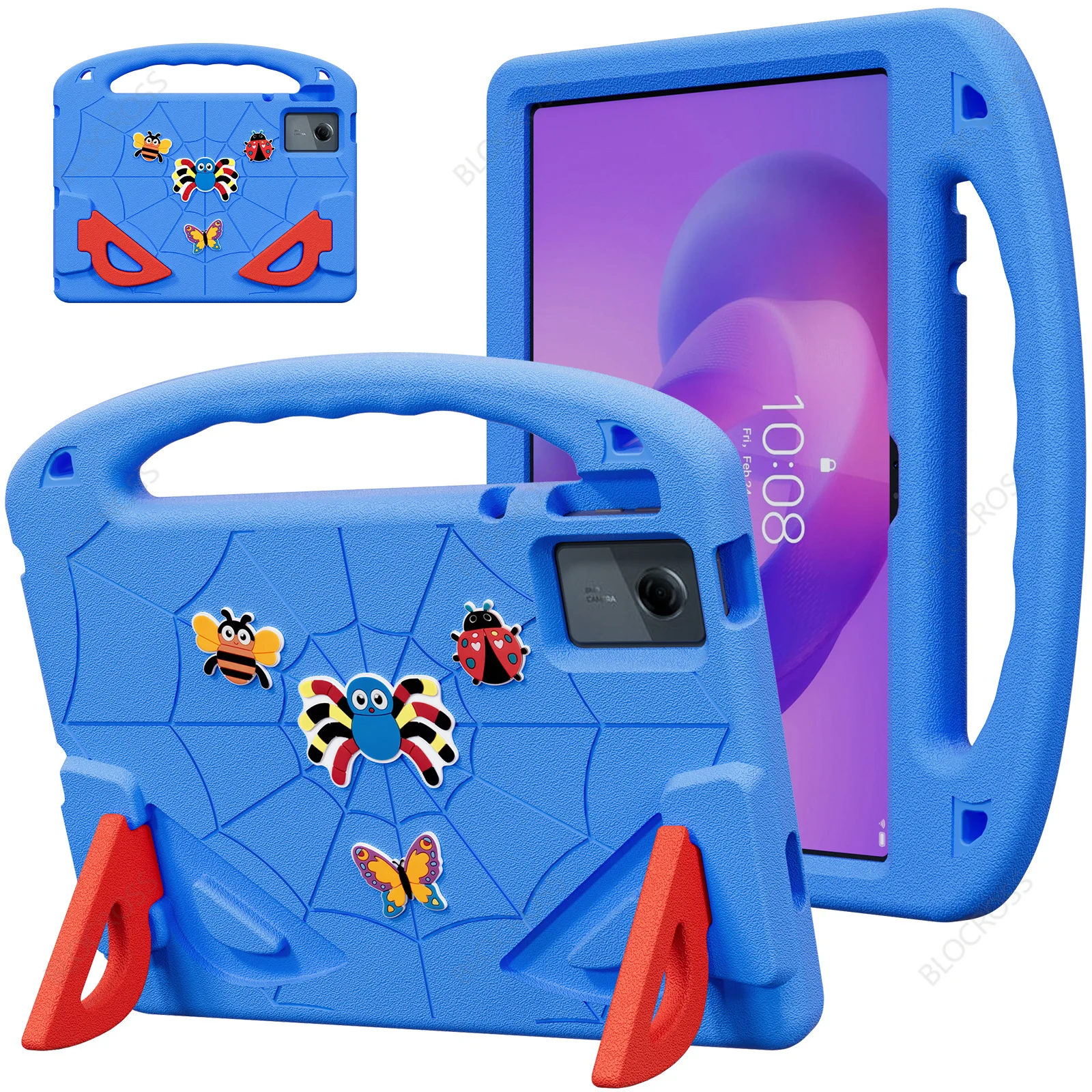 Kids Case for Lenovo Xiaoxin Pad 11 2025 2024 EVA Foam Handle Stand Shockproof Cover For Lenovo Tab M11 TB330 Idea Tab 11 inch