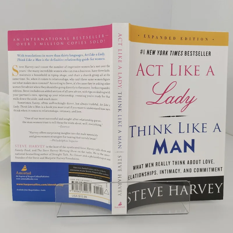 التمثيل مثل سيدة، فكر مثل الرجل بقلم ستيف هارفي: ما يعتقد الرجال حقًا عن الحب والعلاقات #4