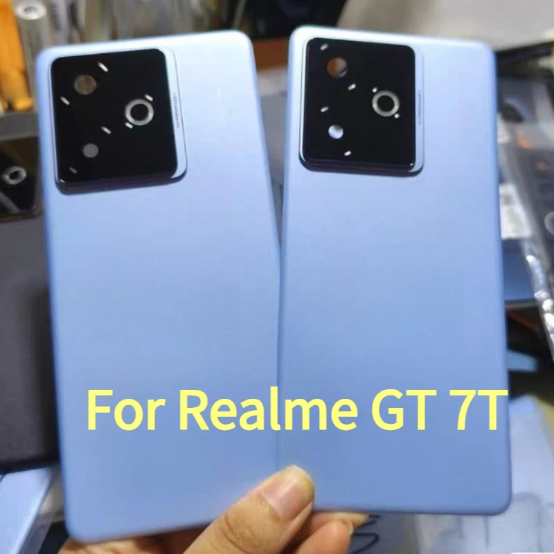 Replacement For Realme GT 7T Battery Cover For Realme GT7T RMX5085 Panel Rear Door Housing Case Phone Lid Shell