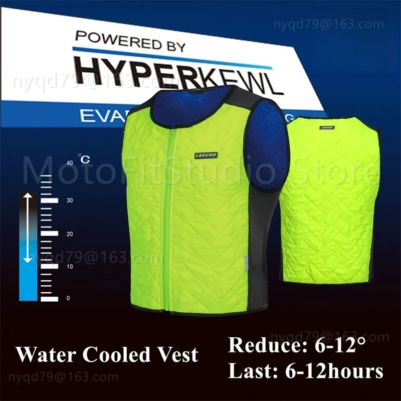 Motorcycle Riding Clothes Locomotive Clothes Summer Water Cooling Vest Breathable Vest Knight  Equipment