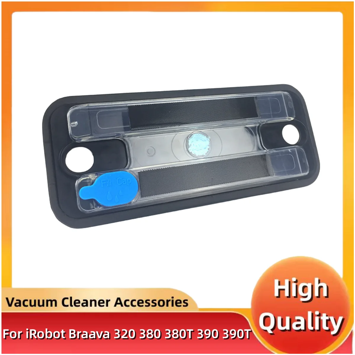 Накладка-бак для влажного лотка, совместимая с IRobot Braava 320 380 380T 390 390T Mint 4200 4205 5200 5200C, часть пылесоса для мытья полов