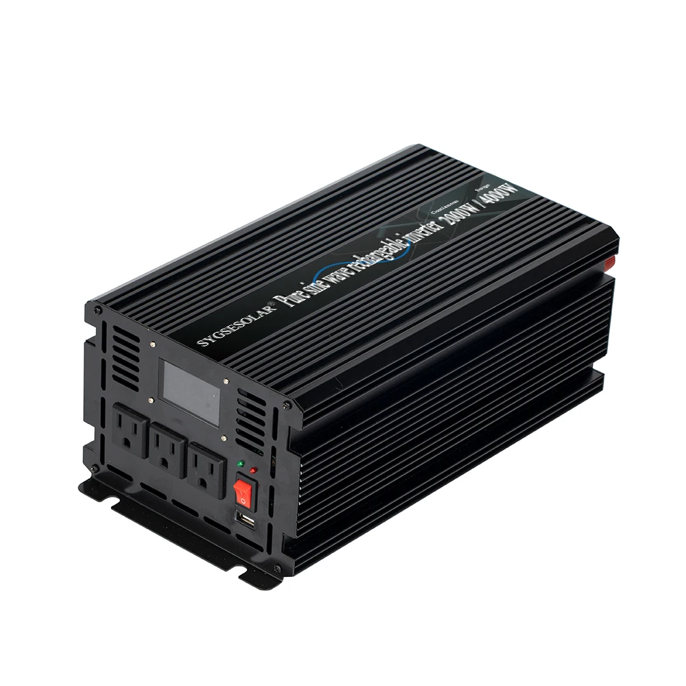 

12v 24v Dc To 220v Ac Power Inverter 2000w Power Inverter With Charger