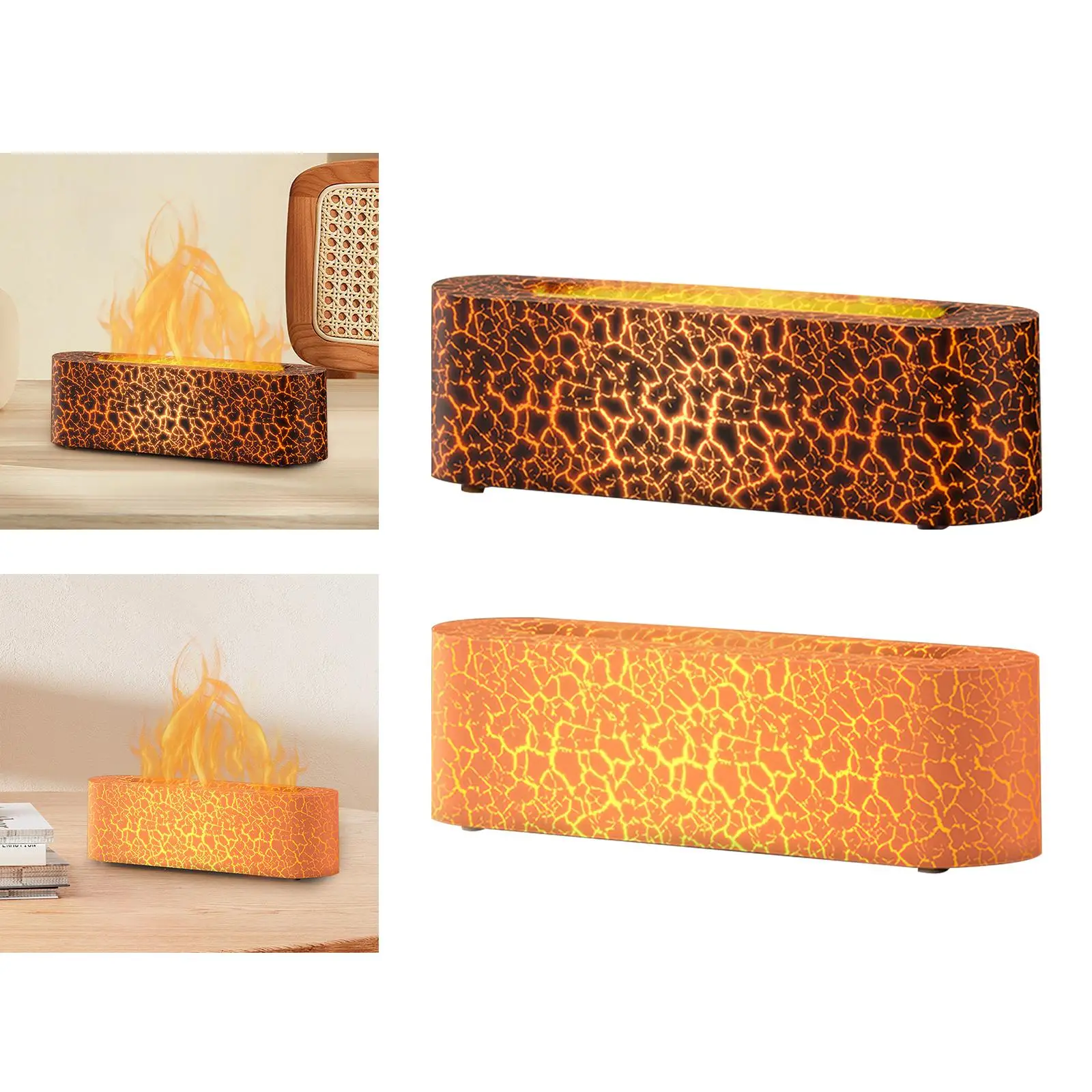 لهب الهواء المرطب الصامت 1H 3H 5H الموقت الناشر الضروري النفط مع الضوء المحيط المرطب الشخصي لغرفة النوم اليوغا داخلي