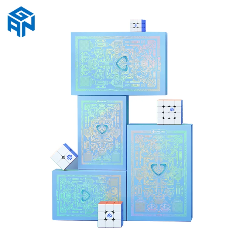 [Picube] GAN Gift Box Cubes Magnetic Magic Cube GAN356 M Speed GAN13 Maglev UV Puzzle GES Magico cubo gancube Professional Toy