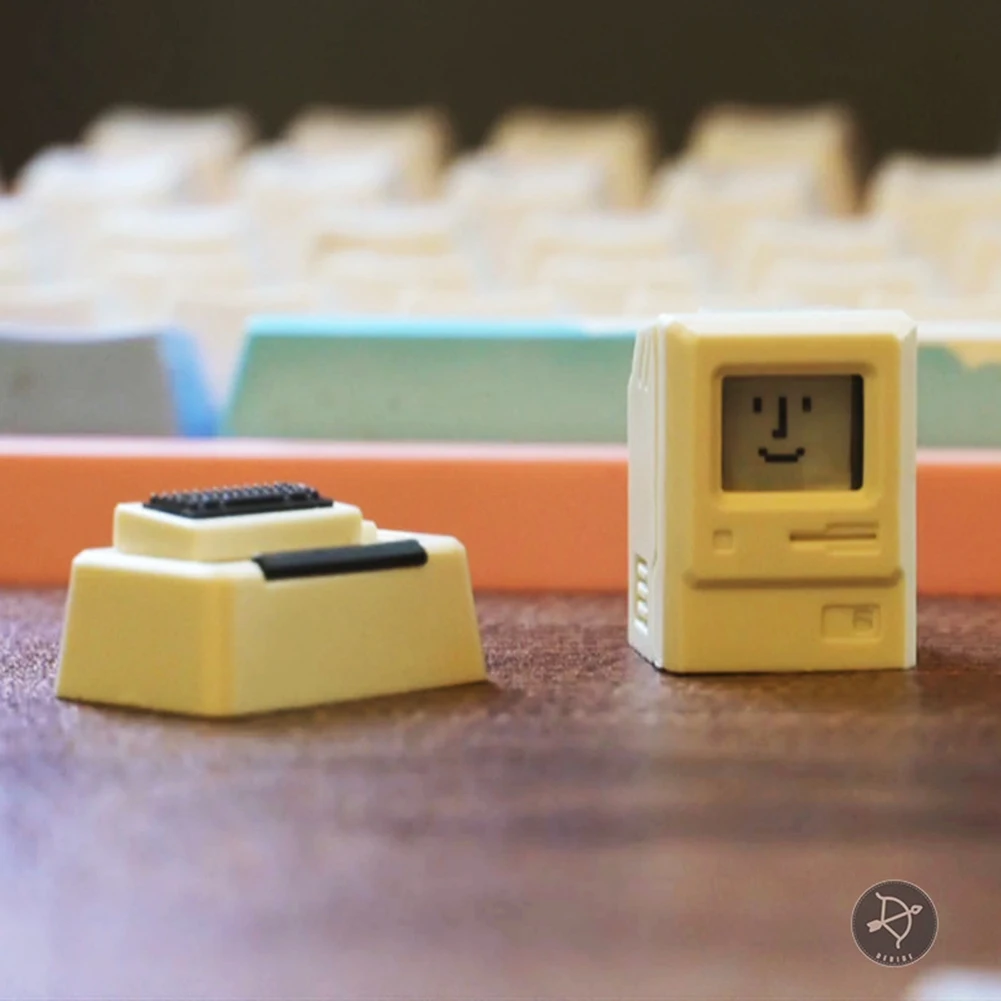 أغطية مفاتيح كلاسيكية كلاسيكية 80s لنمط ماكنتوش ESC + 1.5U غطاء مفتاح علامة التبويب ESC 1.5U مجموعة أغطية مفاتيح للوحة المفاتيح الميكانيكية #3