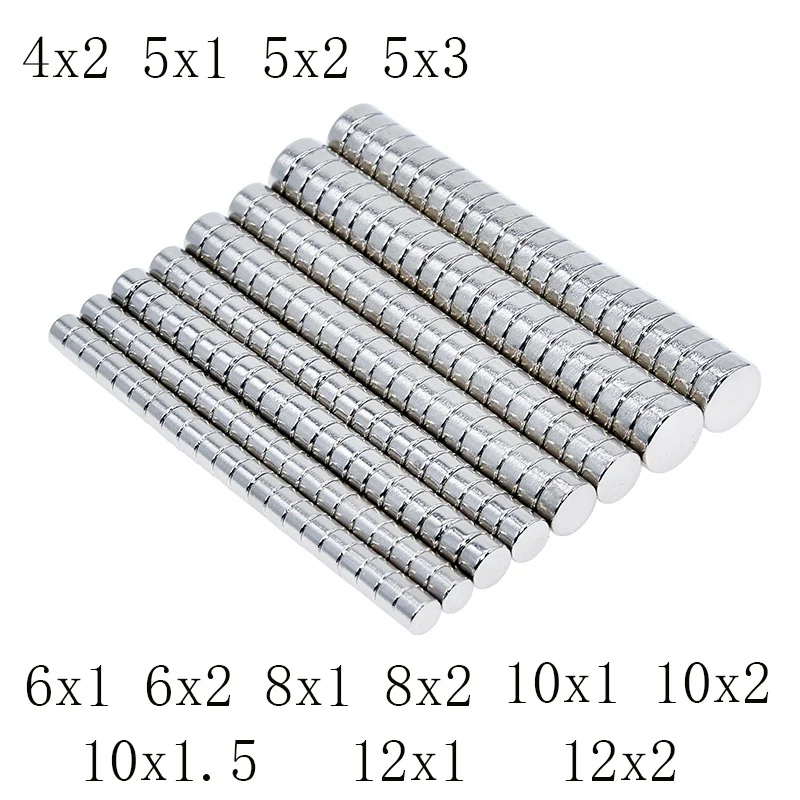 80 150 pcs 3X2 4X2 6x2 5x2 6x1mm Magnet Hot Round Magnet Strong Magnets Rare Earth Neodymium Magnet Super 5x3 8x2 10x2