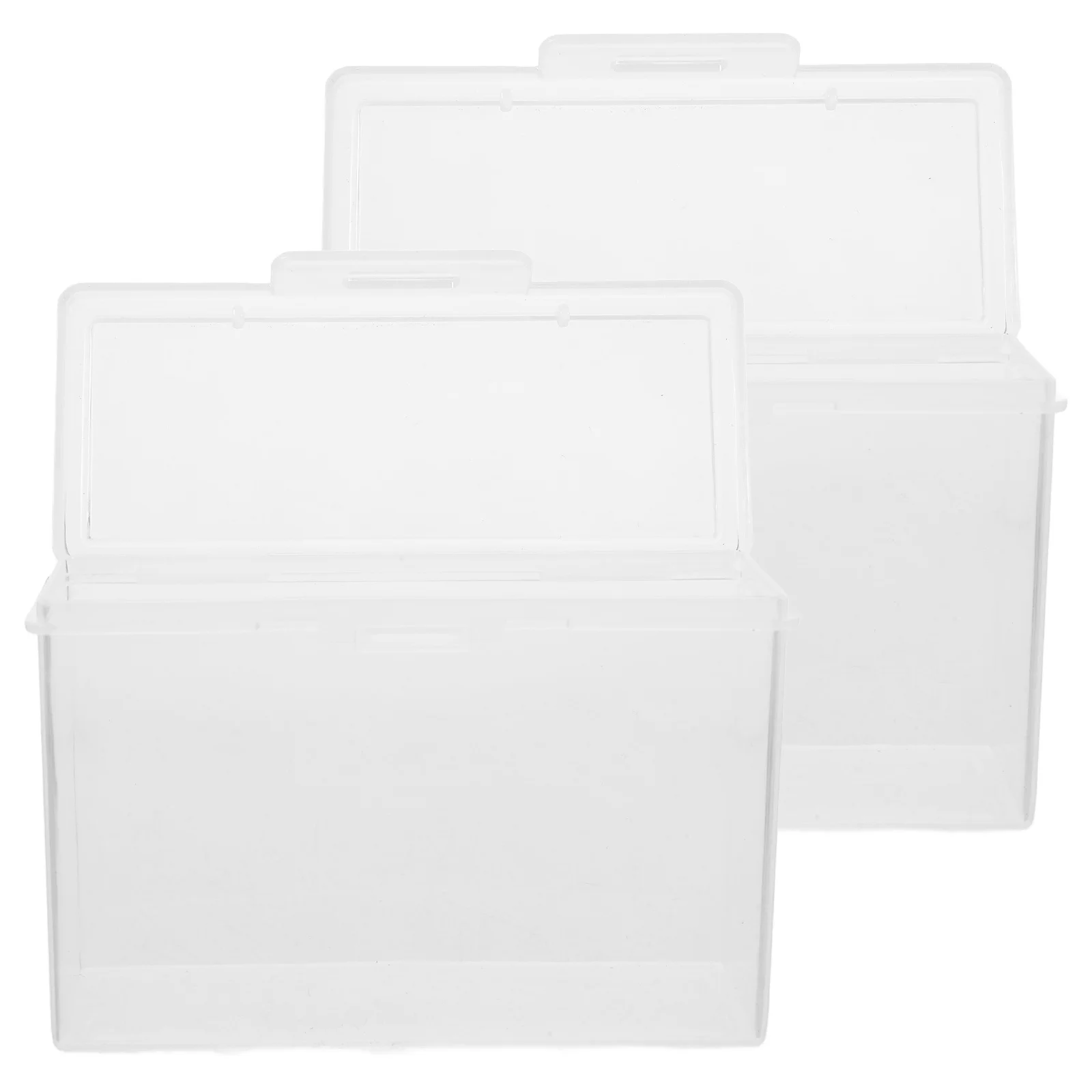 

2pcs Cheese Slice Box Airtight Plastic Container For Fresh Keeping Kitchen Storage Butter Small Items Organizer Case Reusable