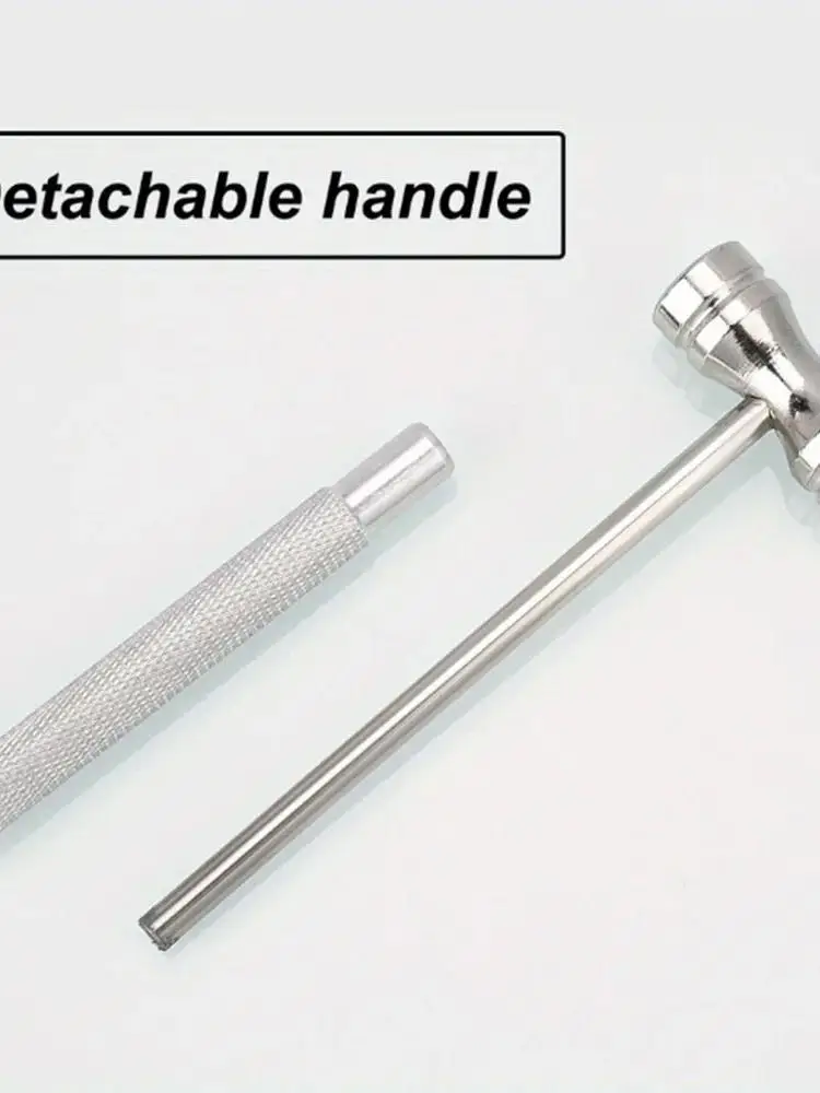 AliExpress NONE 2Pcs/Set Anti-Skid Watch Repair Tool Set Durable Stable Base Steel Jewelry Hammer Round Hammer Precision Tool