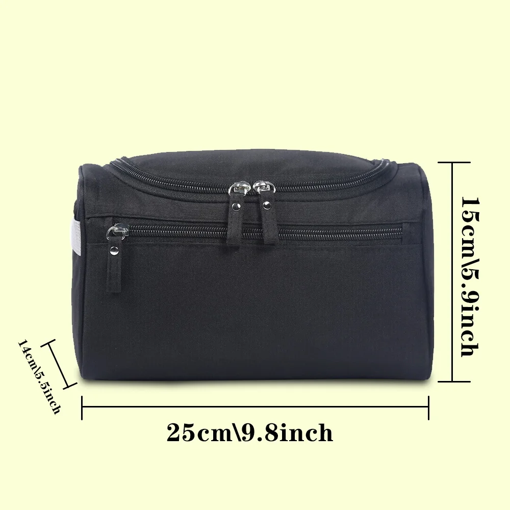 Man Women Zipper Waterproof Makeup Bag Cosmetic Bag Beauty Case Make Up Organizer Toiletry Bag Kits Storage Travel Wash Pouch