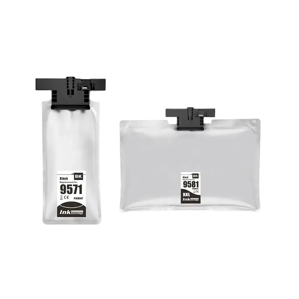 T9571 T9581 Premium Black Compatible Ink Bag Cartridge for Epson Workforce Pro WF M5299 M5799 Printer