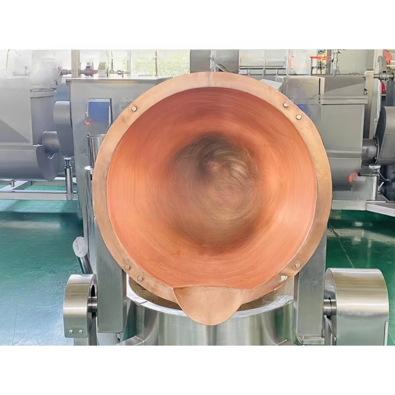 Automatic Big Capacity Industrial Commercial Copper Cooking Kettles Machine with Mixer for Sweet Toffee