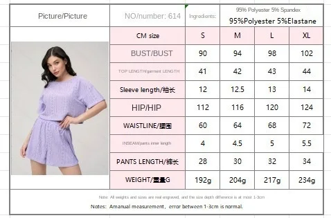 Summer Sleepwear Women Hollowed Short Sleeves Shorts Home Clothes Female Comfortable Nightgown Loose Pajamas Set