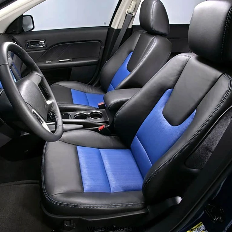 

For 2013-2020 Ford Fusion Energi Hybrid Custom Fit Car Seat Covers Accessories 5 Seats Nappa Leather Full Set