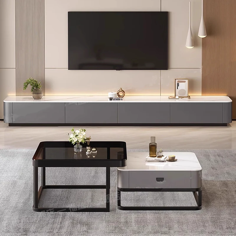 خزانة تلفزيون حديثة مخصصة تصميم شمالي بسيط فاخر خزانة تلفزيون نمط أدراج Meubles تلفزيون الدولاب دي صالون أثاث غرفة المعيشة