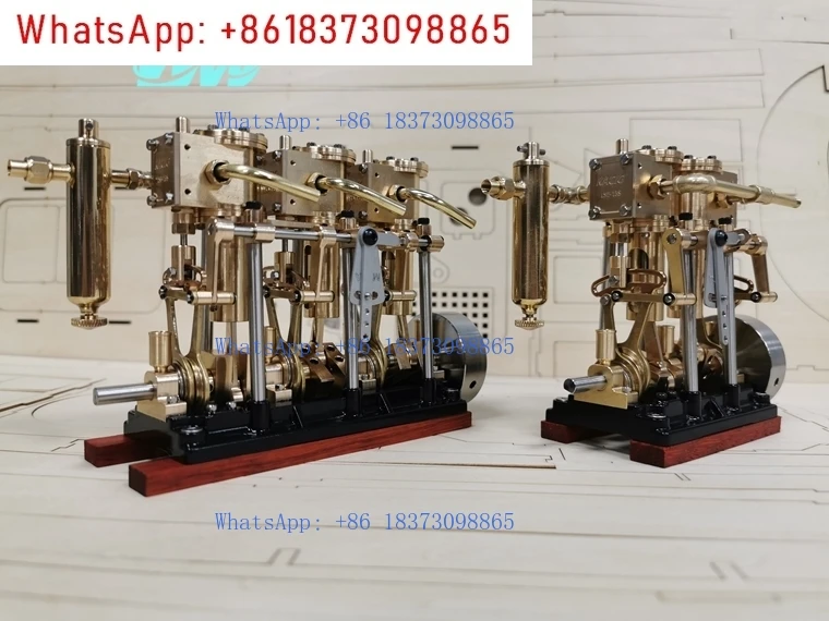 LS3-13s محرك بخاري مزدوج الأسطوانة، محرك بخاري ثلاثي الأسطوانات، عزم دوران عالي، محرك بخاري، محرك بخاري نموذجي