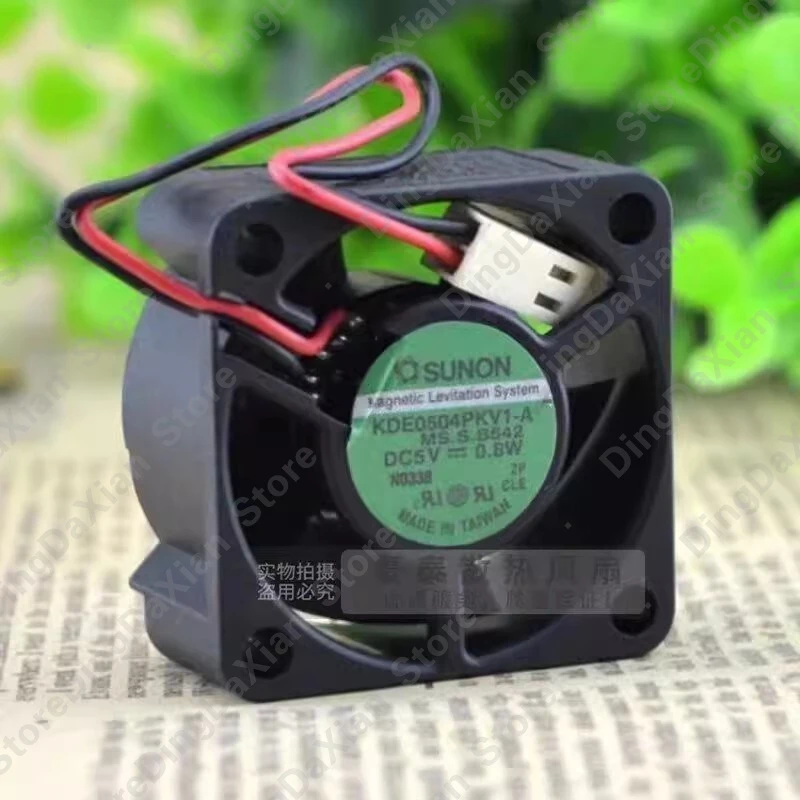 

L+For SUNON KDE0504PKV1-A DC5V 0.8W 4020 2-Pin Silent Cooling Fan1pcs