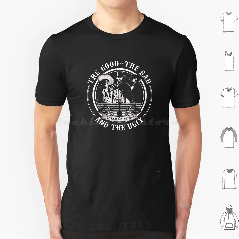 The Good , The Bad , & The Ugly-Iconic T Shirt Men Women Kids 6xl The Good The Bad And The Ugly Clint Eastwood Dustbrain