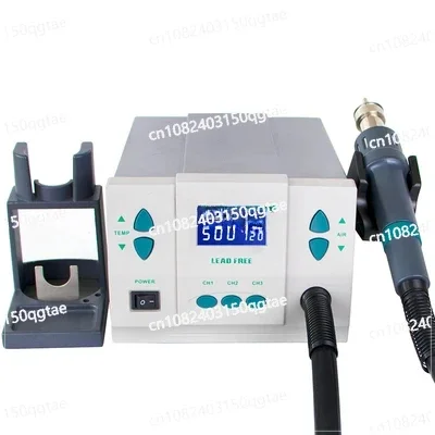 Original 1000W220/110V QUICK 861DW HeatGun Lead Free Hot Air Soldering Station Microcomputer Temperature Rework Station+3nozzle