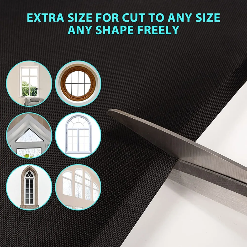 1/2/3 meter Non-perforated Portable Bedroom Nursery Temporary Curtain Blackout Blind Travel Window Cover Curtain Window Shade