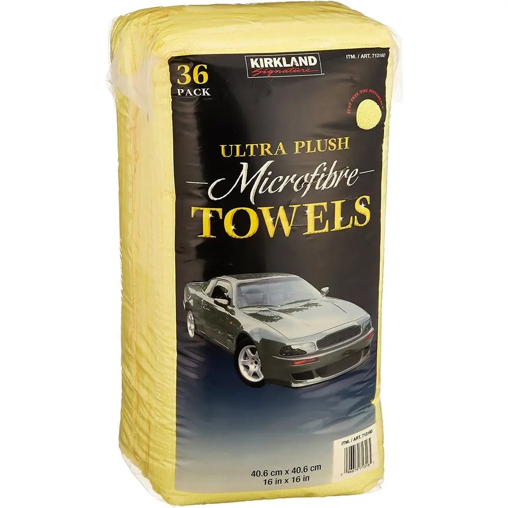 

Ultra High Pile Premium Microfiber Towels, 36 Pack, 2 Sets